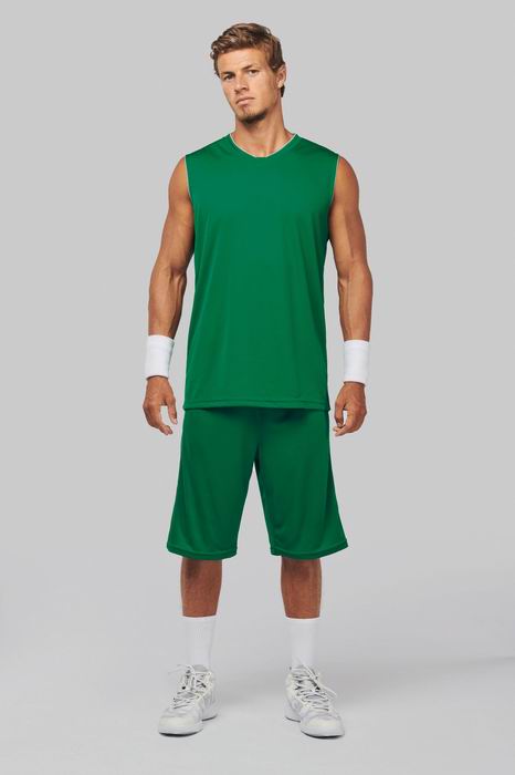 Basketbalový dres - trièko bez rukávù do V - zvìtšit obrázek